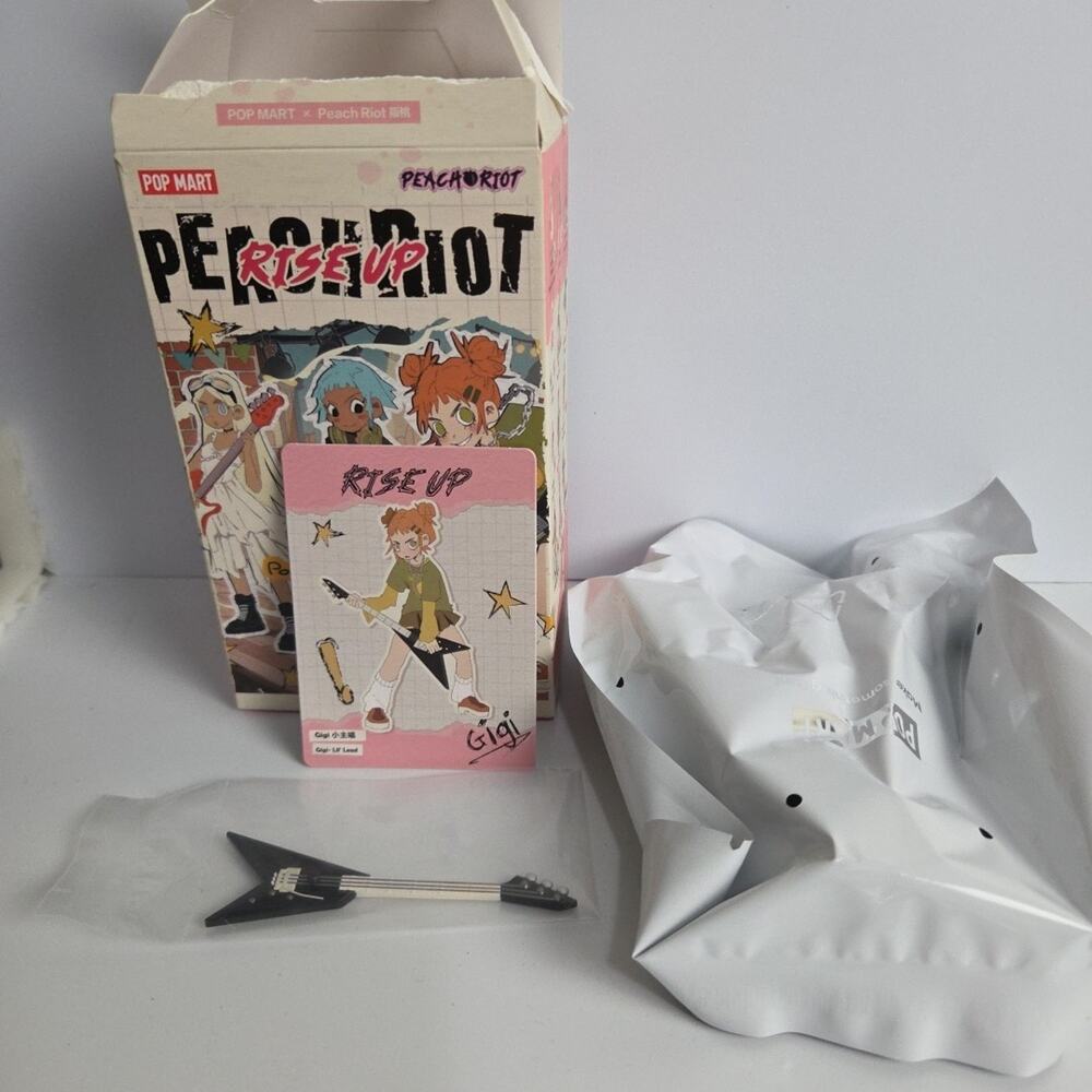 Pop Mart Peach Riot Rise Up Series Collectible Figure Gigi Lil' Lead Confirmed